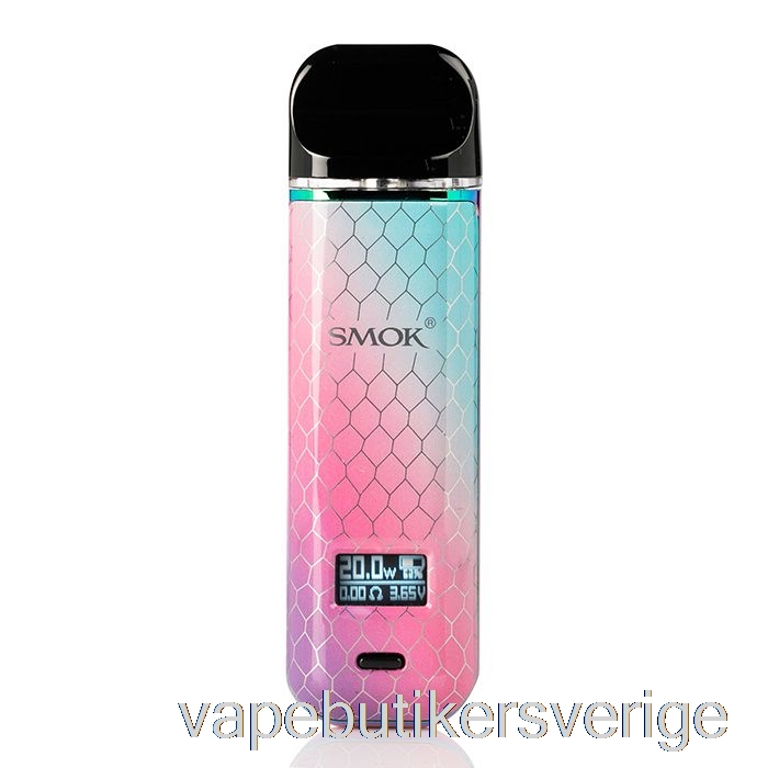 Vape Sverige Smok Novo X 25w Podsystem 7-färgad Kobra